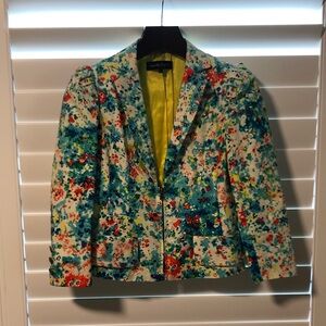 Nanette Lepore Multicolor Floral Jacket